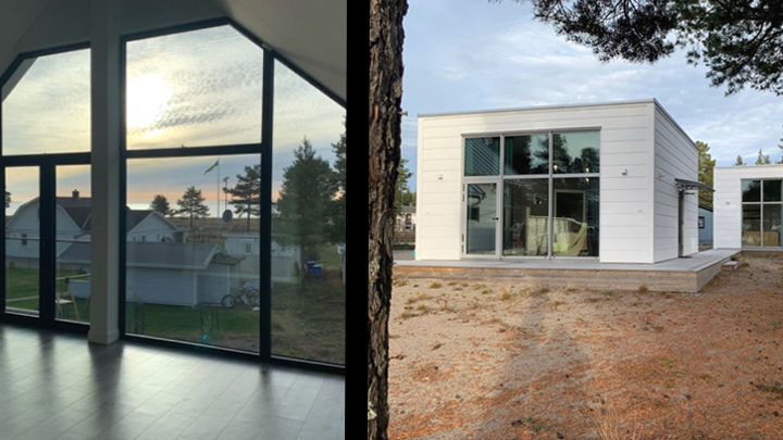 Bild p&aring; huset i Lyckebo